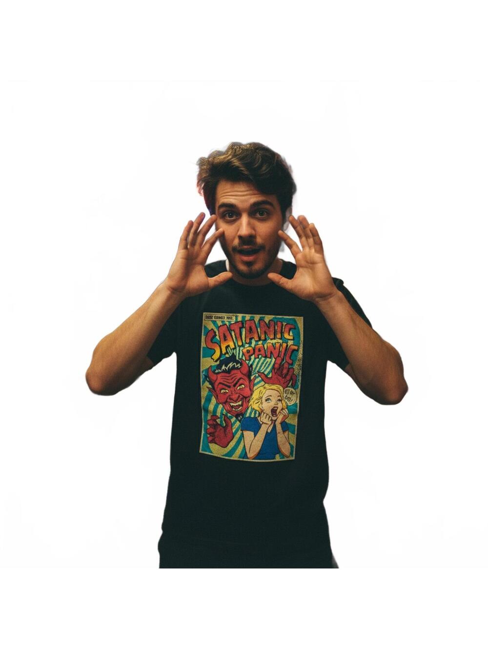 T-Shirt / Spencer's Satanic Panic / Large / New